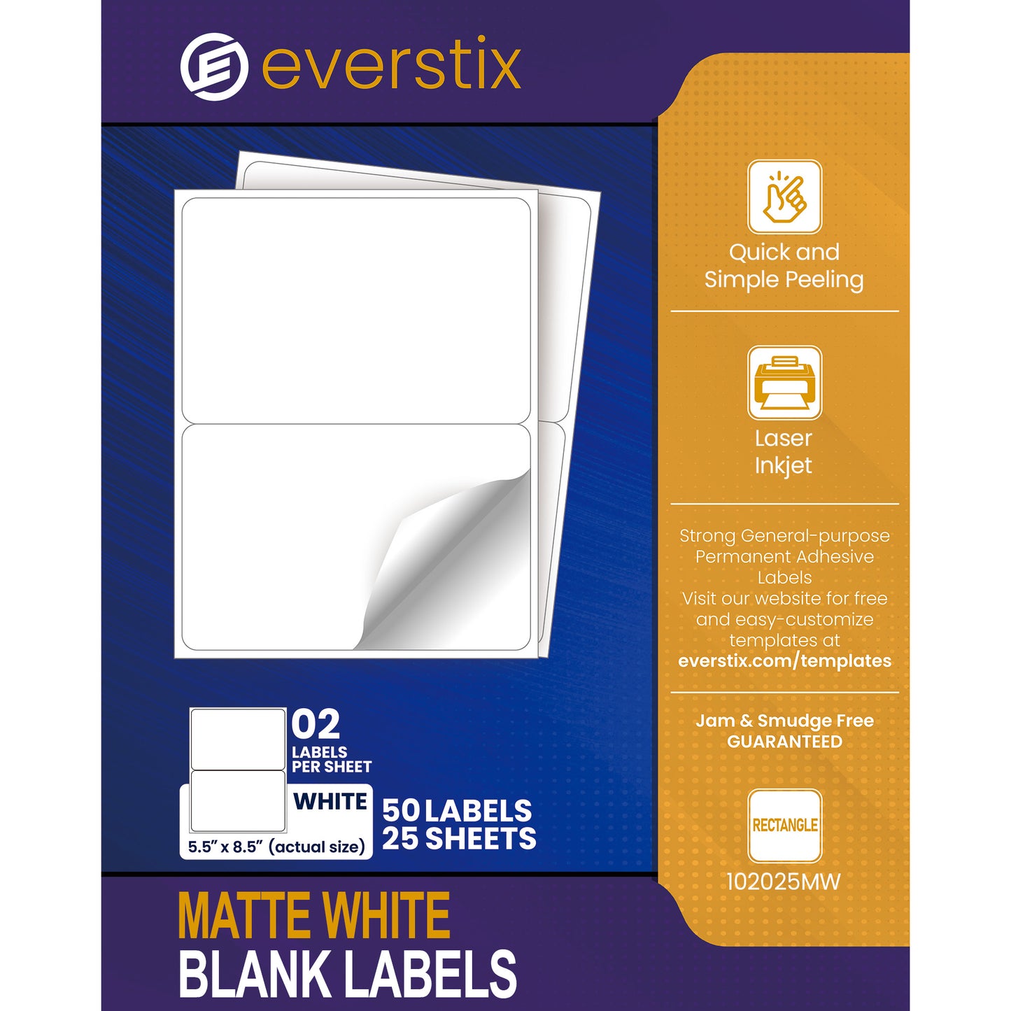 Shipping Labels, 5.5" x 8.5"