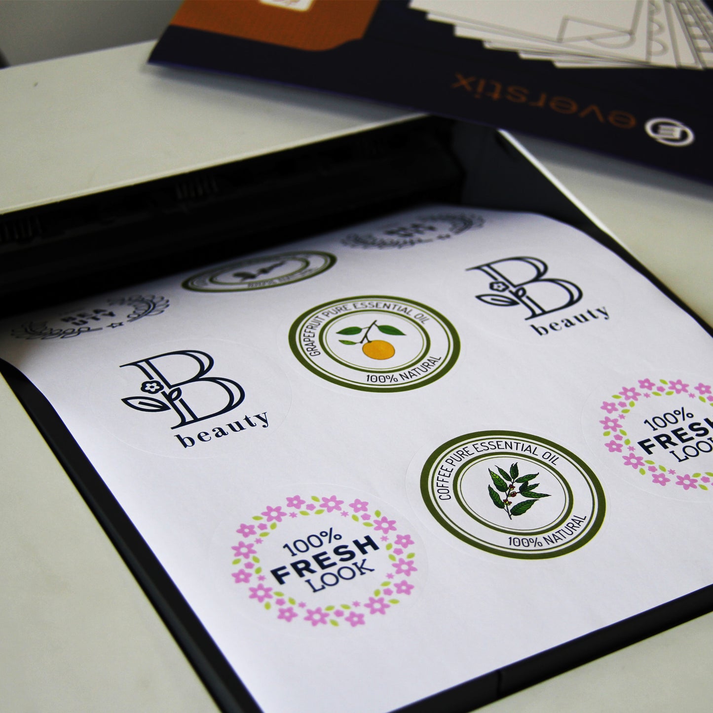 Round Labels, 2 1/2" Diameter