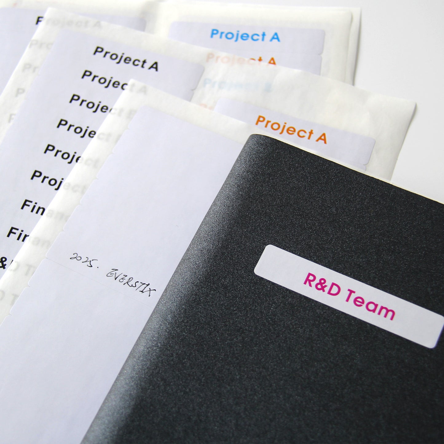 File Folder Labels, 2/3" x 3-7/16"