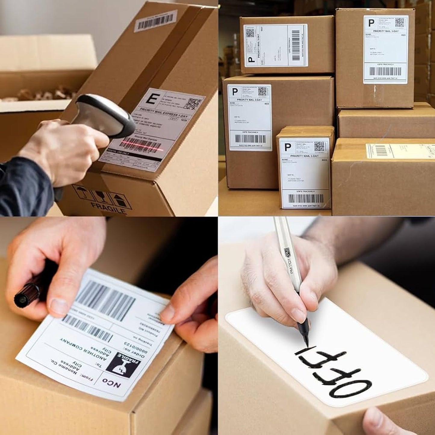 Shipping Labels, 5.5" x 8.5"