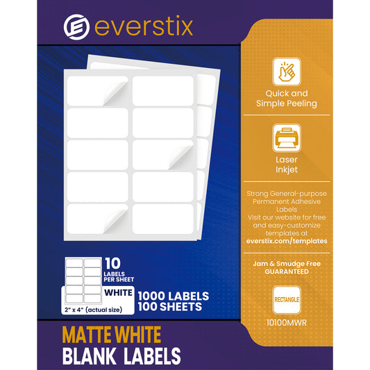Shipping Labels, 2" x 4"