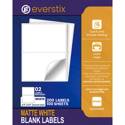 Shipping Labels, 5.5" x 8.5"